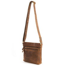 Load image into Gallery viewer, Greenwood Leather Aria Cross Body Bag ~ Sandal
