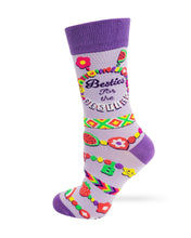 Load image into Gallery viewer, Besties for the Resties ~ Ladies Crew Socks by Fazdaz
