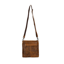 Load image into Gallery viewer, Greenwood Leather Tauranga Crossbody Bag ~ Camel
