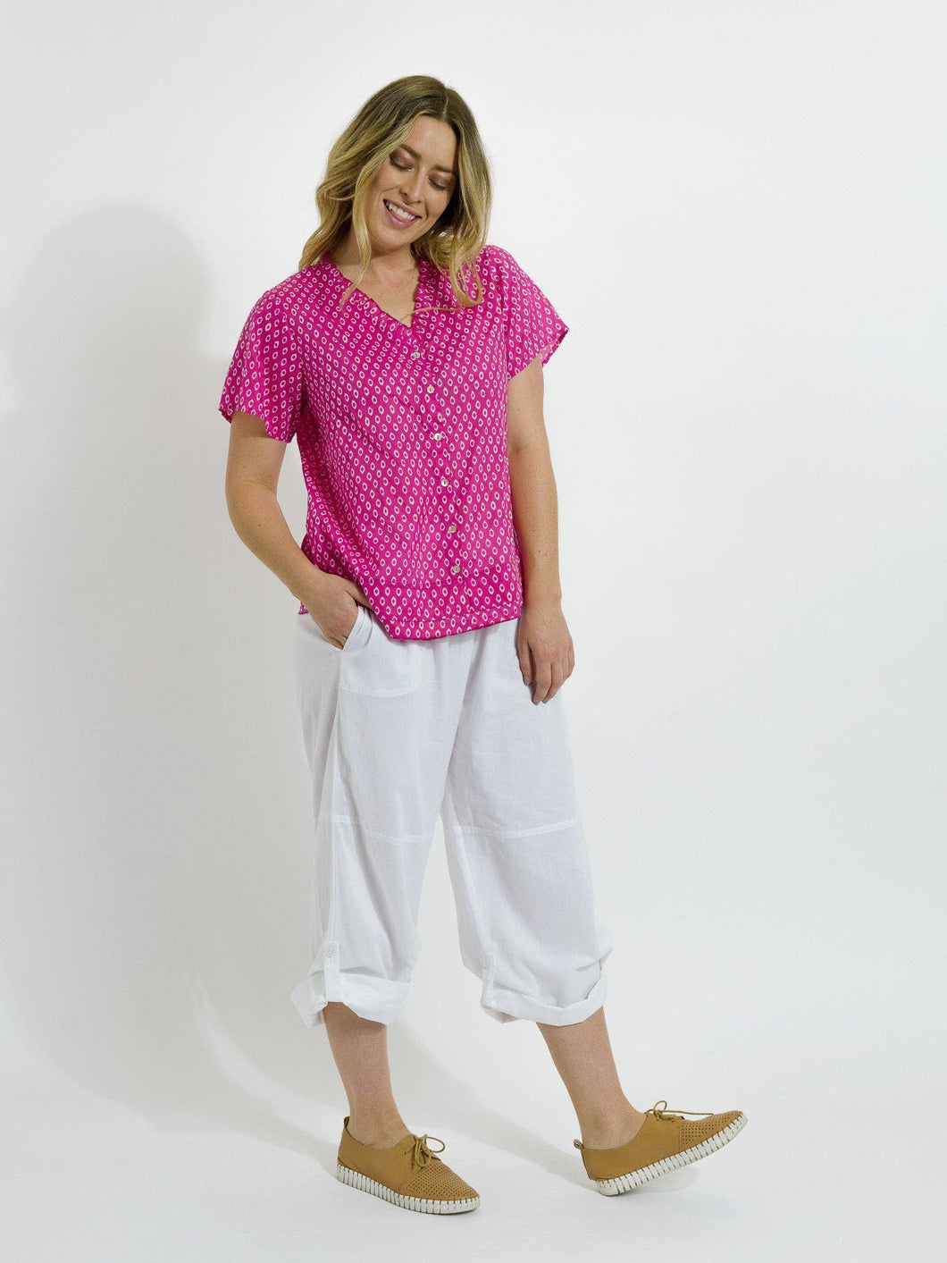 Mozaic Capricorn Top Lizzy ~ Pink ~ Sz XS-XXL