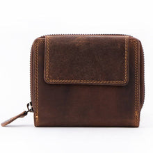 Load image into Gallery viewer, Greenwood Leather Tina Women&#39;s Wallet ~ Brown
