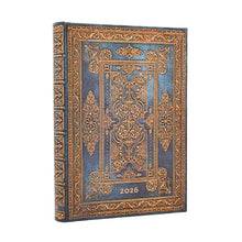 Load image into Gallery viewer, 2026 Day-to-a-Page Midi Diary/Planner ~ Blue Luxe
