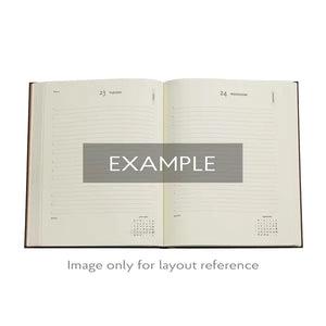 2026 Day-to-a-Page Midi Diary/Planner ~ Layla
