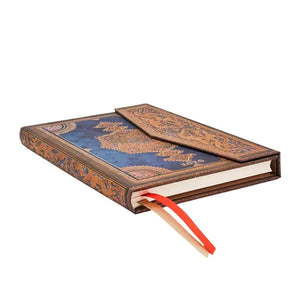 2026 Week-at-a-Time Midi Diary/Planner ~ Safavid Indigo