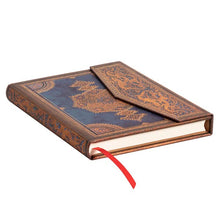 Load image into Gallery viewer, Hardcover Journal, Midi ~ Safavid Indigo
