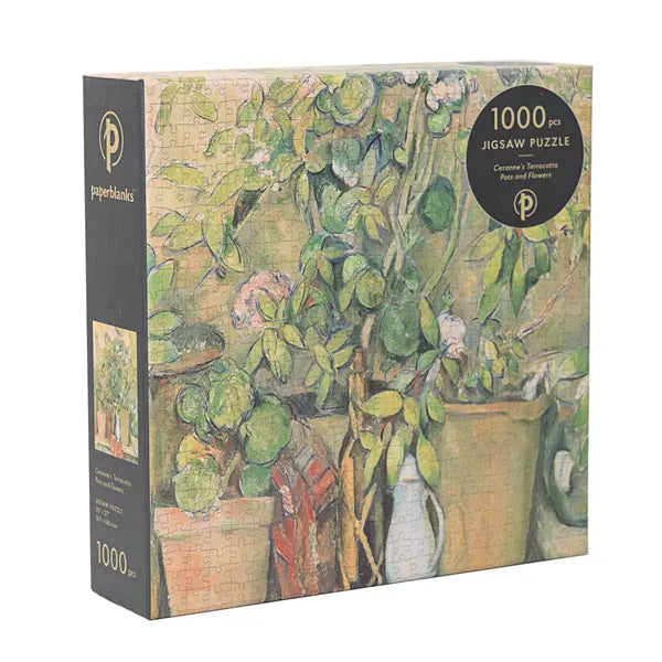 Puzzle, 1000pc ~ Cezanne's Terracotta Pots & Flowers