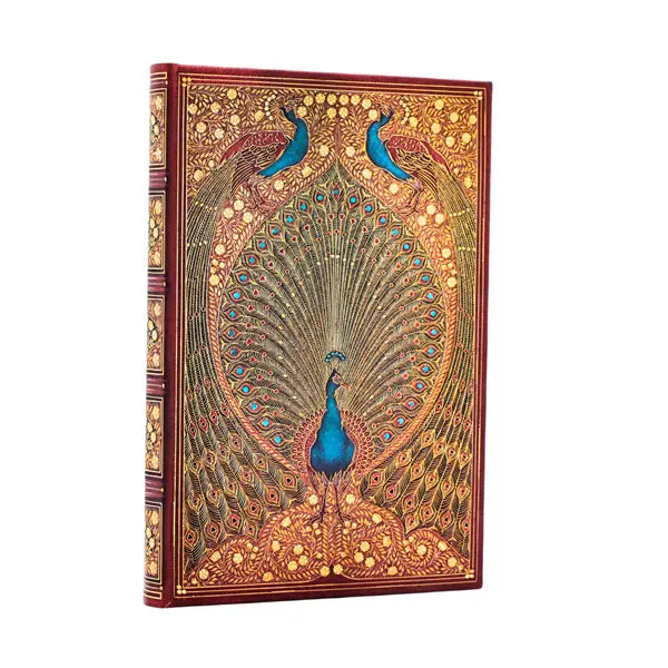 Hardcover Journal, Midi ~ Hafiz's Peacocks