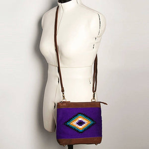 Western Leather Crossbody Bag ~ Bria