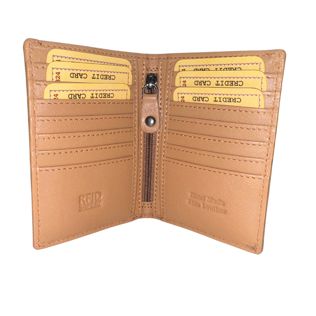 Greenwood Leather Freya Card Holder ~ Caramel