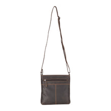 Load image into Gallery viewer, Greenwood Leather Tali Cross Body Bag ~ Chocolate
