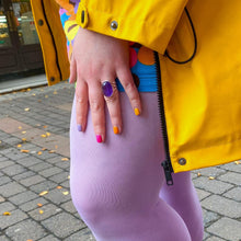 Load image into Gallery viewer, SNAG Super Opaque 120 Den Tights ~ Wisteria Sz E, F &amp; G ONLY
