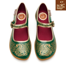 Load image into Gallery viewer, HCD Mary Janes ~ Celtic **Pre Order for Arrival Late October**
