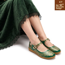Load image into Gallery viewer, HCD Mary Janes ~ Celtic **Pre Order for Arrival Late October**
