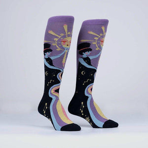 Cosmic Connection - Knee Highs by Sock it to Me