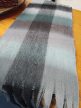 Load image into Gallery viewer, Winter Check Long Tassel Scarf ~ Ally
