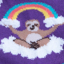 Load image into Gallery viewer, Sloth Dreams FUZZY Kids Socks by Sock it to Me
