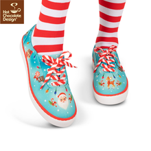 Load image into Gallery viewer, HCD Sneakers ~ Kitsch Christmas
