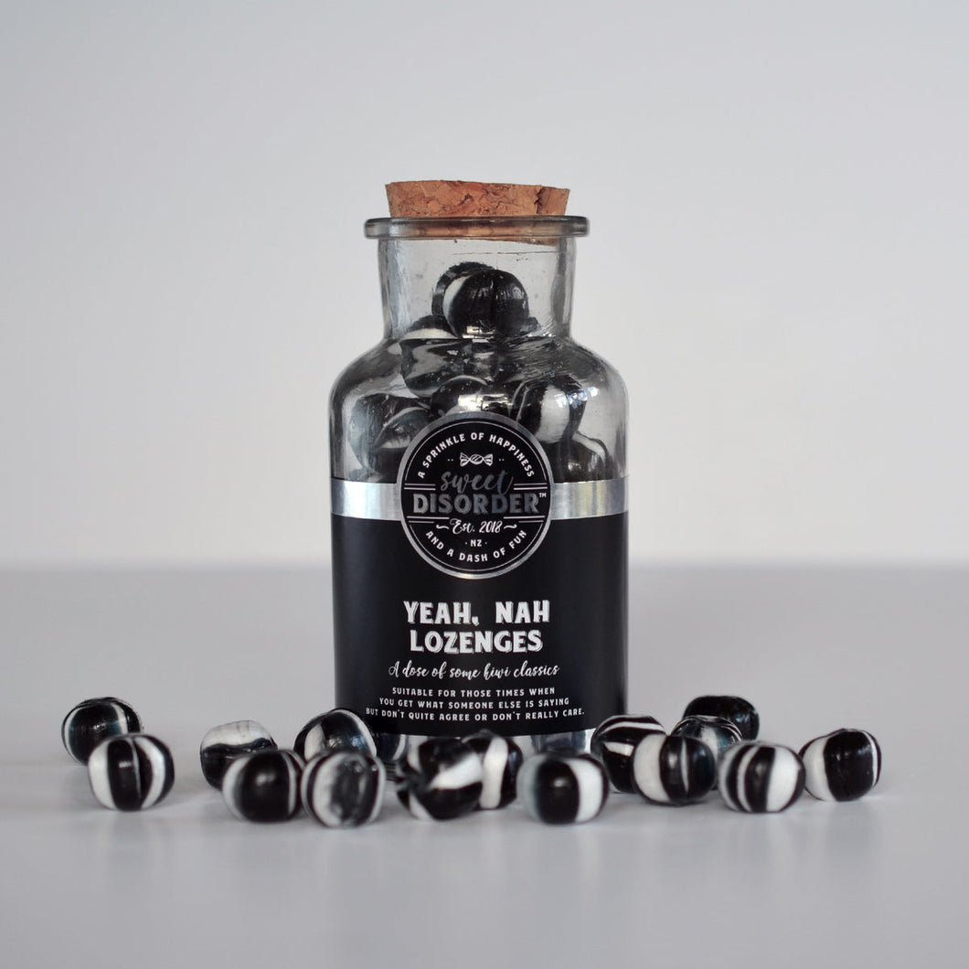 Yeah, Nah Lozenges by Sweet Disorder