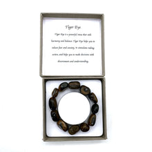Load image into Gallery viewer, Crystal Bracelet ~ Tiger's Eye
