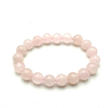 Load image into Gallery viewer, Crystal Bracelet 10mm ~ Rose Quartz
