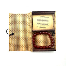 Load image into Gallery viewer, Crystal Bracelet 10mm ~ Carnelian
