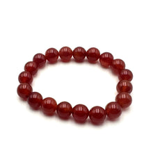 Load image into Gallery viewer, Crystal Bracelet 10mm ~ Carnelian

