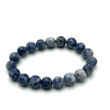 Load image into Gallery viewer, Crystal Bracelet 10mm ~ Sodalite
