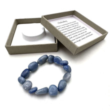 Load image into Gallery viewer, Crystal Bracelet ~ Blue Chalcedony
