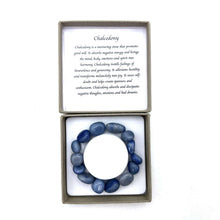 Load image into Gallery viewer, Crystal Bracelet ~ Blue Chalcedony
