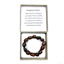 Load image into Gallery viewer, Crystal Bracelet ~ Mahogany Obsidian
