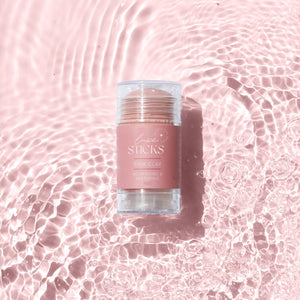 LuxeSticks ~ Pink Mineral Clay Stick
