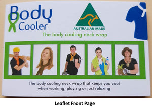 Body Cooler Neck Wrap ~ Pink Ribbon