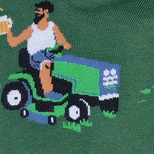 Load image into Gallery viewer, My Other Car is a Lawnmower - Men&#39;s Crew Socks by Sock it to Me
