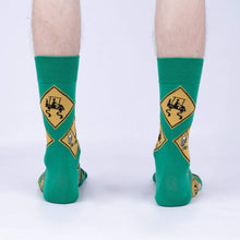 Load image into Gallery viewer, Golf Xing - Men&#39;s Crew Socks by Sock it to Me
