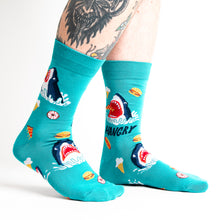 Load image into Gallery viewer, Hangry - Men&#39;s Crew Socks by Sock it to Me
