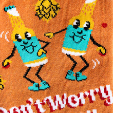 Load image into Gallery viewer, Don&#39;t Worry be Hoppy - Men&#39;s Crew Socks by Sock it to Me
