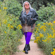 Load image into Gallery viewer, SNAG Opaque 80 Den Tights ~ Enchanted
