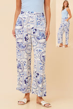 Load image into Gallery viewer, Caroline Morgan Tailored Straight Leg Trouser ~ Postcard
