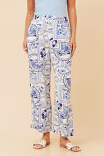 Load image into Gallery viewer, Caroline Morgan Tailored Straight Leg Trouser ~ Postcard
