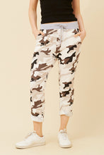 Load image into Gallery viewer, Caroline Morgan Italian Made Joggers ~ Natural Camo
