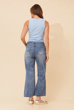 Load image into Gallery viewer, Caroline Morgan Wide Leg Jeans ~ Mid Blue
