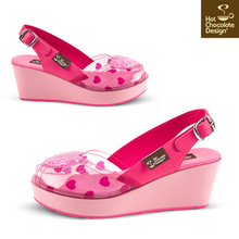 Load image into Gallery viewer, Sandals - Pink Love Sz 37 &amp; 40 ONLY
