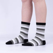 Load image into Gallery viewer, Arch-eology Kids Glow In The Dark Crew Socks Pack of 3  ~ Sock it to Me ~ Two Sizes
