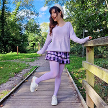 Load image into Gallery viewer, SNAG Super Opaque 120 Den Tights ~ Wisteria Sz E, F &amp; G ONLY
