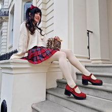 Load image into Gallery viewer, SNAG Ionic Ribbed Tights ~ Oatmeal
