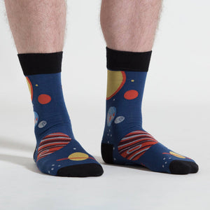 Planets - Men's Crew Socks by Sock it to Me