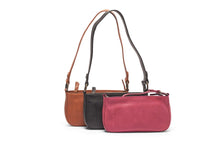 Load image into Gallery viewer, Cecile Petite Shoulder Bag Soft Raspberry ~ Oran Leather
