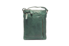 Load image into Gallery viewer, Freya Small Cross Body Bag Pine Green ~ Oran Leather
