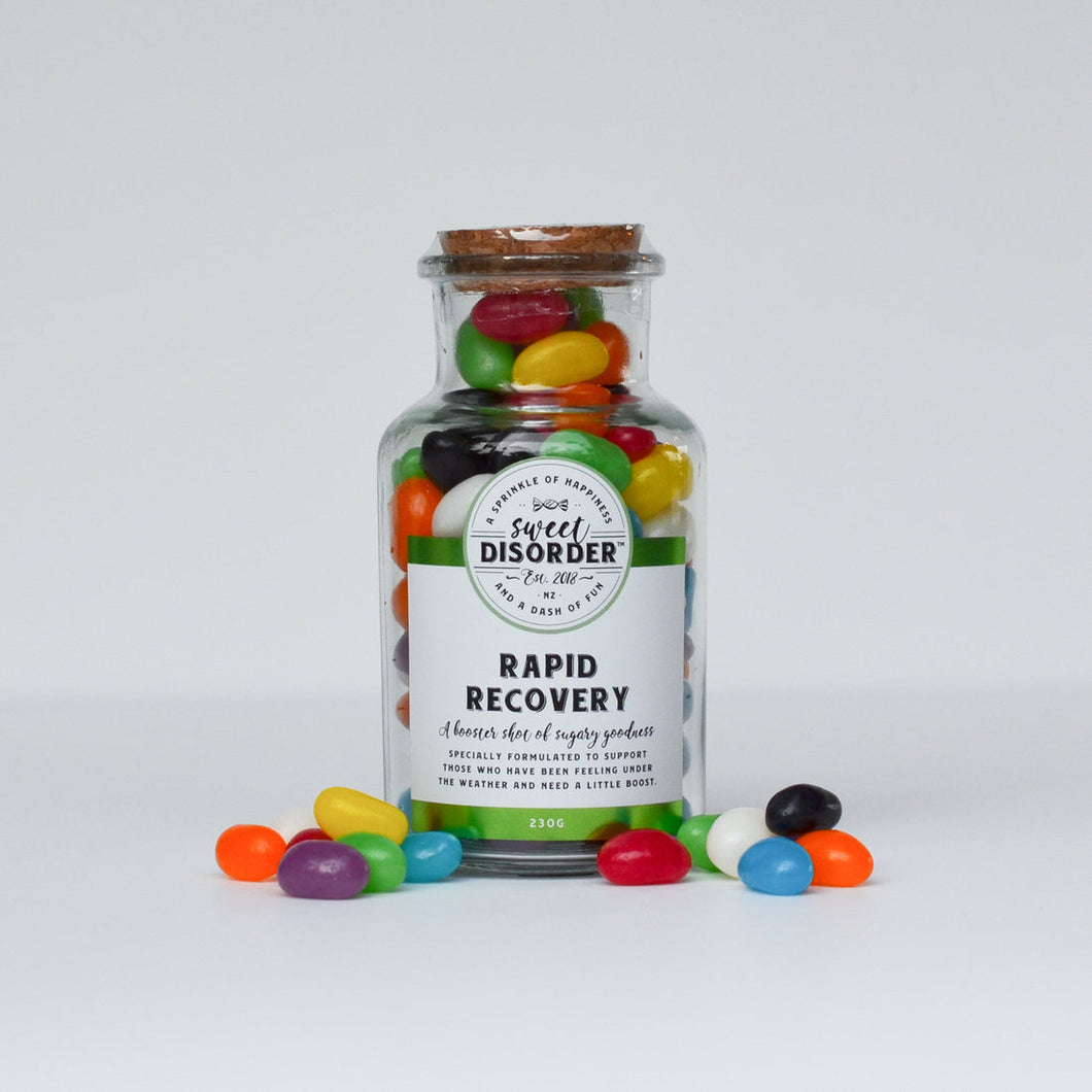 Rapid Recovery by Sweet Disorder