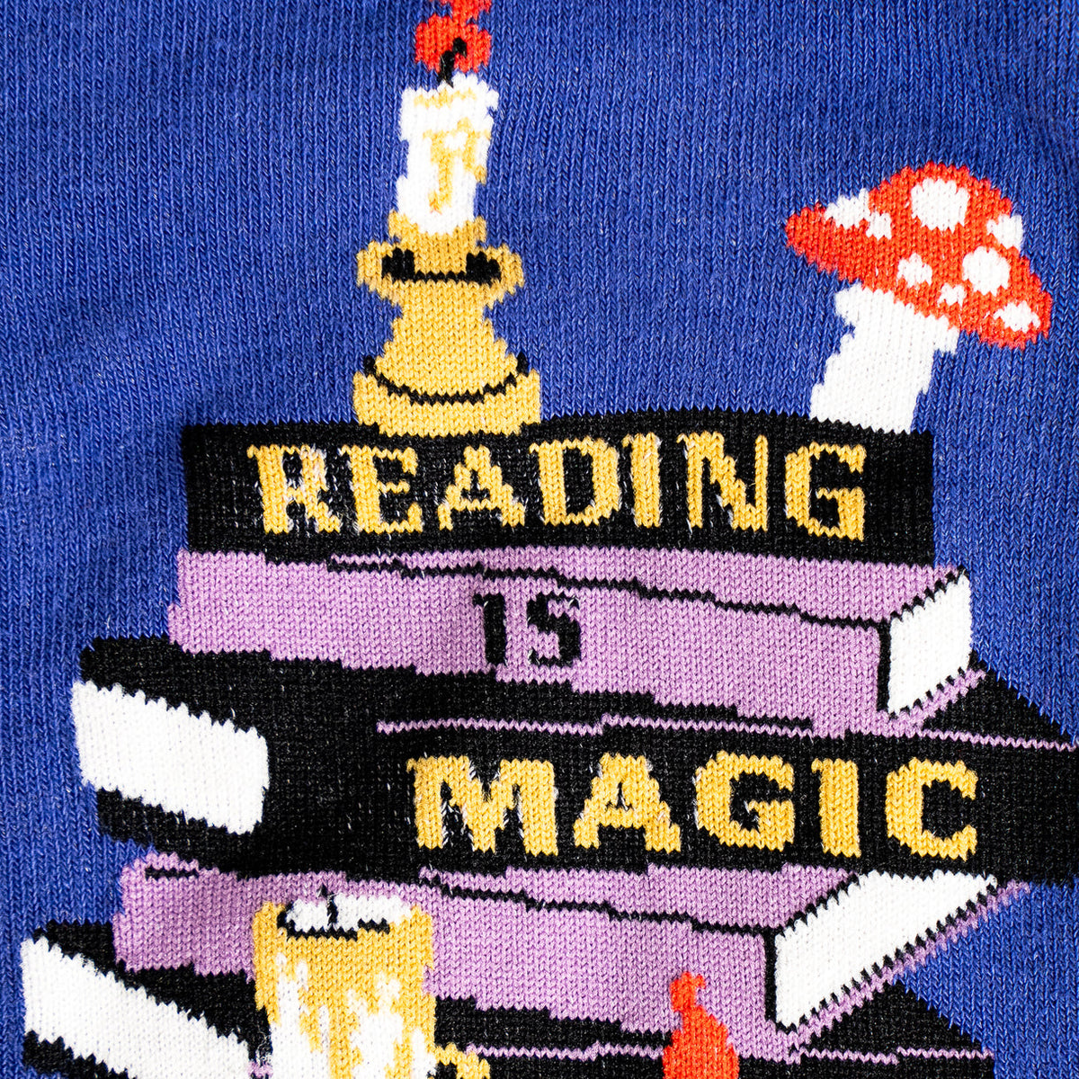 STRETCH-IT™ Reading is Magic - Wide Calf Knee Highs by Sock it to Me ...